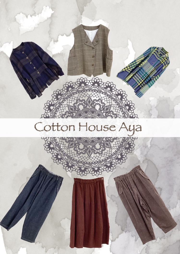 Cotton House Aya アパレル 新作 ｜ハミルトンエッセンス